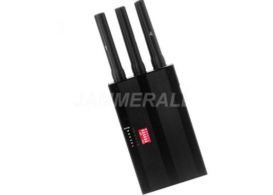 품질  Handheld 3G 4G Signal Jammer For Blocking LoJack / GPSL1 / GPSL2 / GPSL5 공장