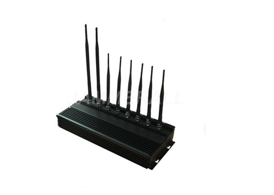 고성능 UHF VHF 방해기, 와이파이 GPS 로 잭 3G 휴대폰 신호 억제물